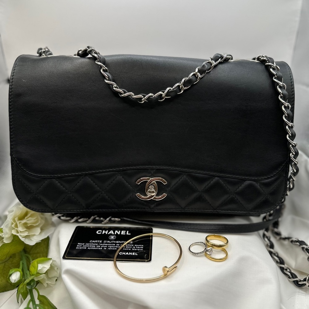 CHANEL TRAMASSO TIMELESS FLAP